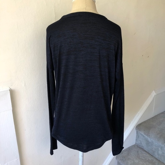 Rag & Bone/JEAN Mélange Stretch-Jersey Top EUC - Picture 3 of 8